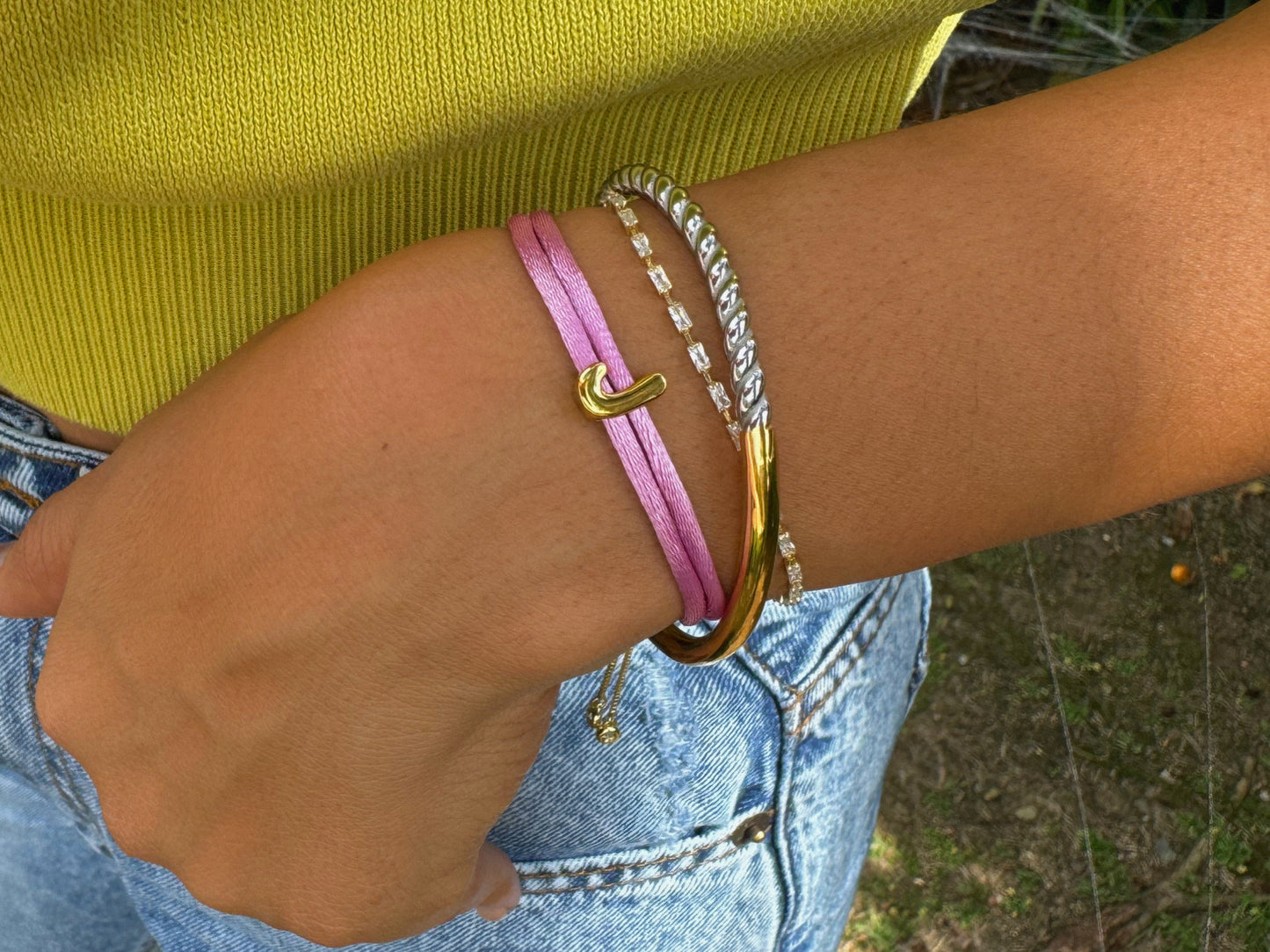 Aelia Inicial Bracelet