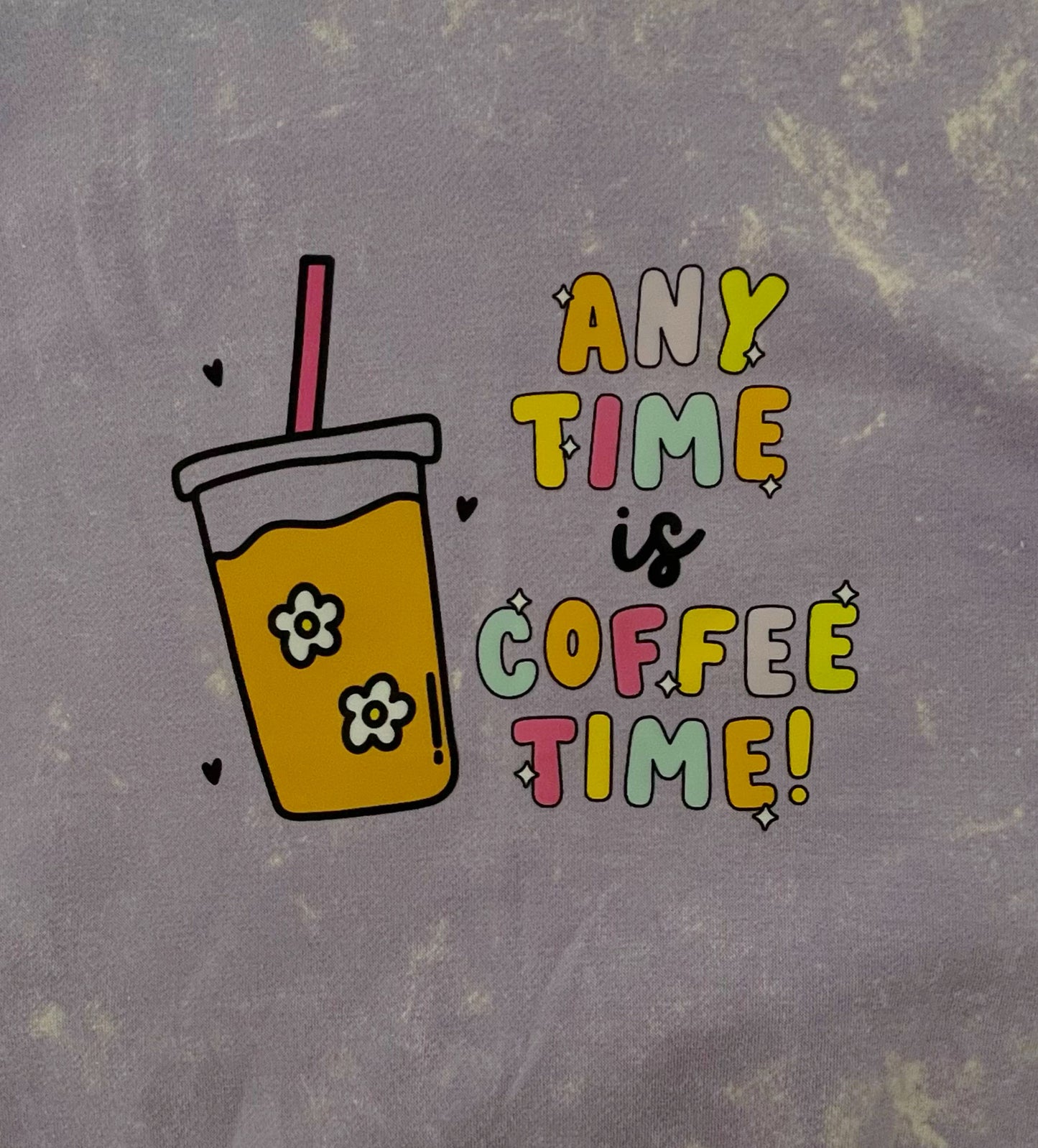 “Any Tine Is Coffee Time” Sweater