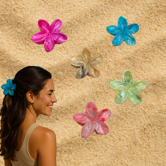Flower Hair Clip
