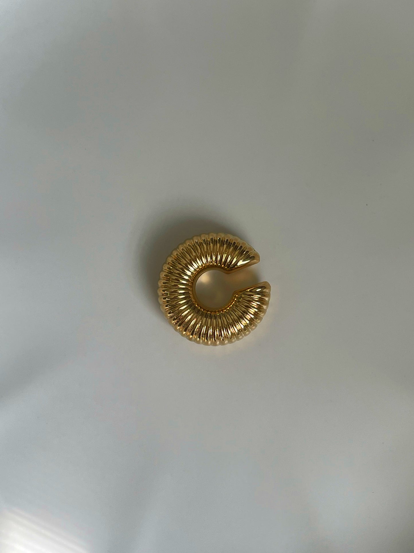 Gold Chunky Earcuff