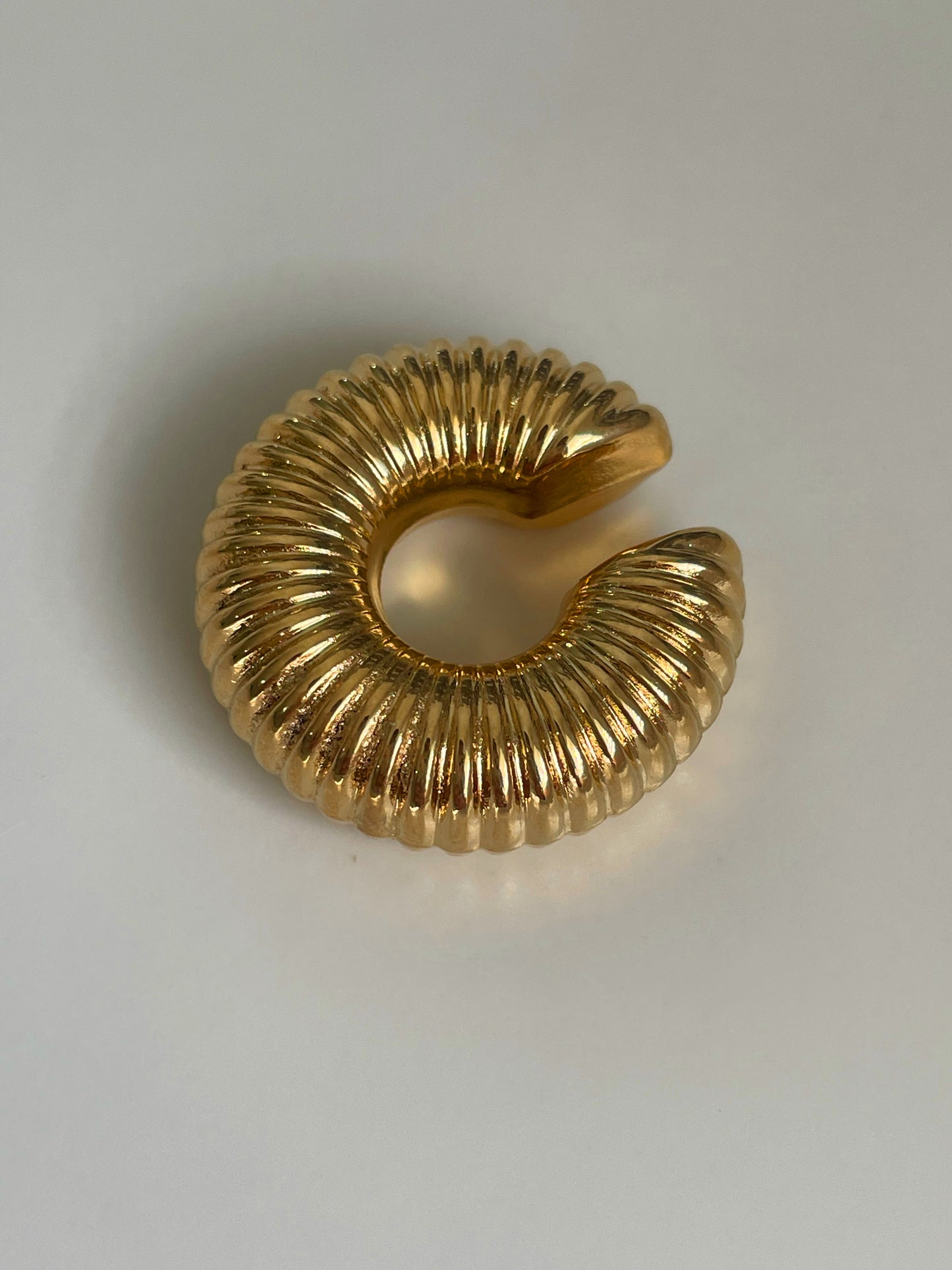 Gold Chunky Earcuff