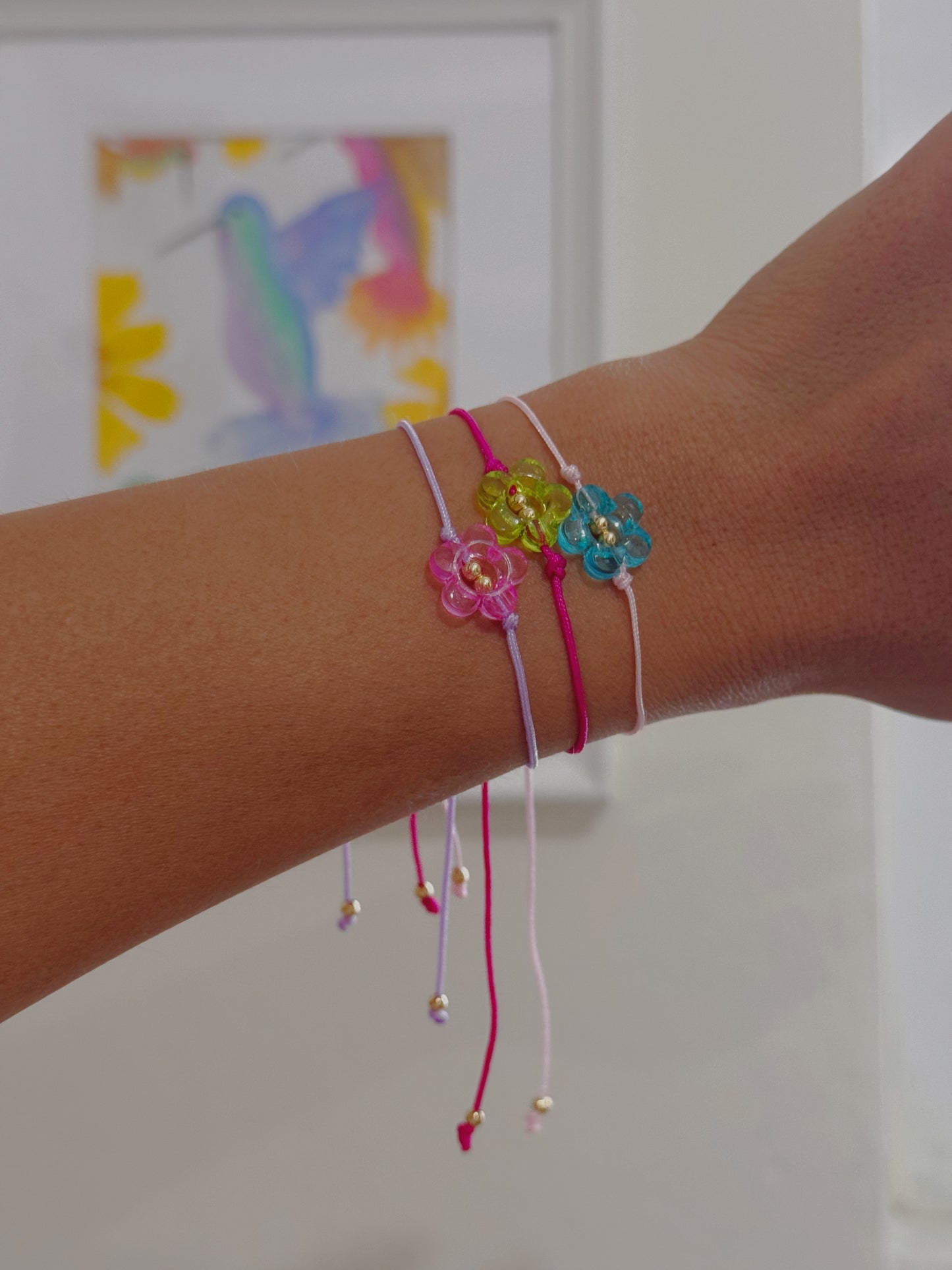 Triple Blossom Bracelets