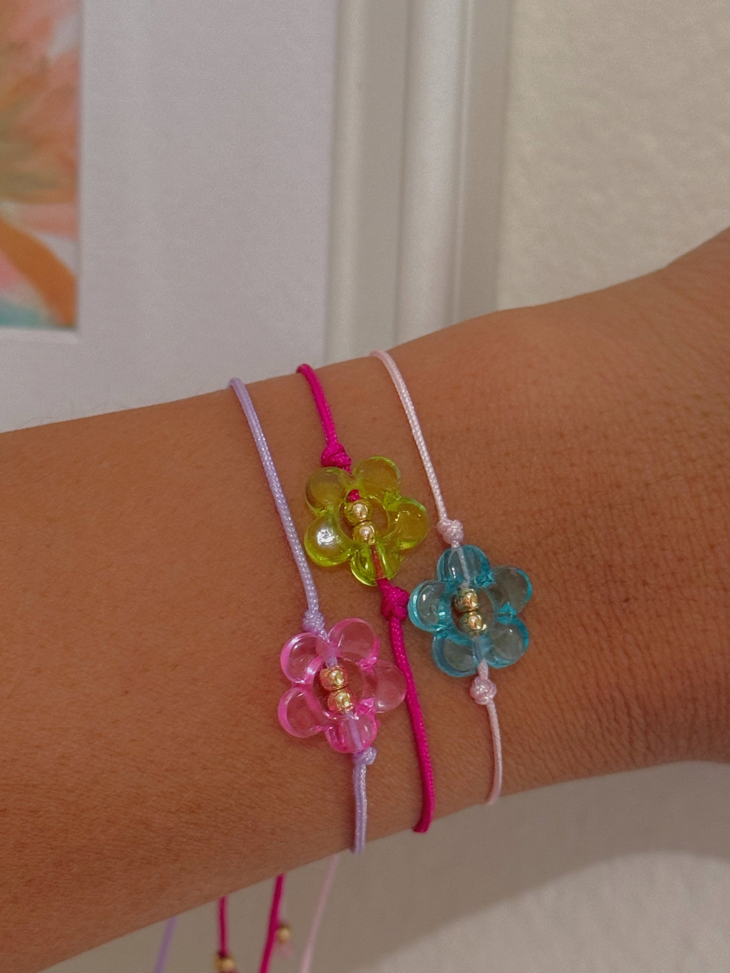 Triple Blossom Bracelets
